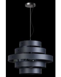 Pendant Lamp With 5 Rings, An Eye-catcher