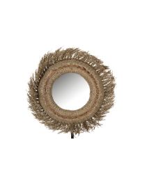 Mirror Mael Round Grass Natural - Per 4