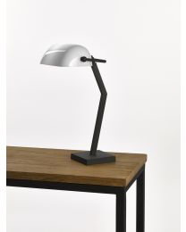 Lampe De Table Avec Abat-jour En Verre