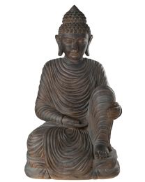 Buddha Zittend Buiten Mgo Bruin