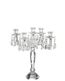 Chandelier 5 Branches Crystal Transparent Small