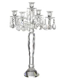 Chandelier 5 Branches Crystal Transparent Large