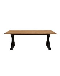 Timeless Table 220cm With Metal X-leg