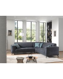 Corner Sofa In Anthracite Color