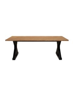 Timeless Table 220cm With Metal X-leg