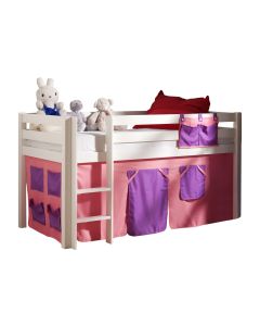 This Pino-combination Contains A Pino  Mid Sleeper White  And A Curtain Bella