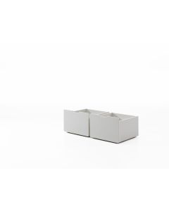 Pino Set Of 2 Drawers White