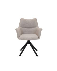 Comfortable Swivel Arm Chair - Per 2