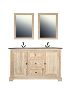 Oak Bathroom Cabinet 140 Cm Janis